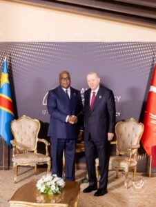 RDC-Turquie : Tshisekedi valide un nouvel axe de coopération sécuritaire