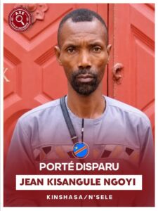 AVIS DE RECHERCHE – PERSONNE PORTÉE DISPARUE