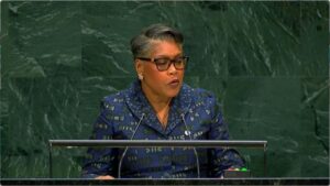 ONU : Judith Suminwa lie le dialogue national aux fragilités de la RDC