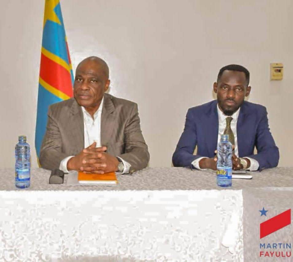 Martin Fayulu et Prince Epenge dans le contexte de l'affaire judiciaire à Kinshasa.