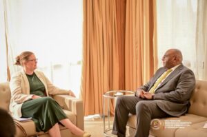 RDC : Jean-Pierre Bemba reçoit l’ambassadrice britannique