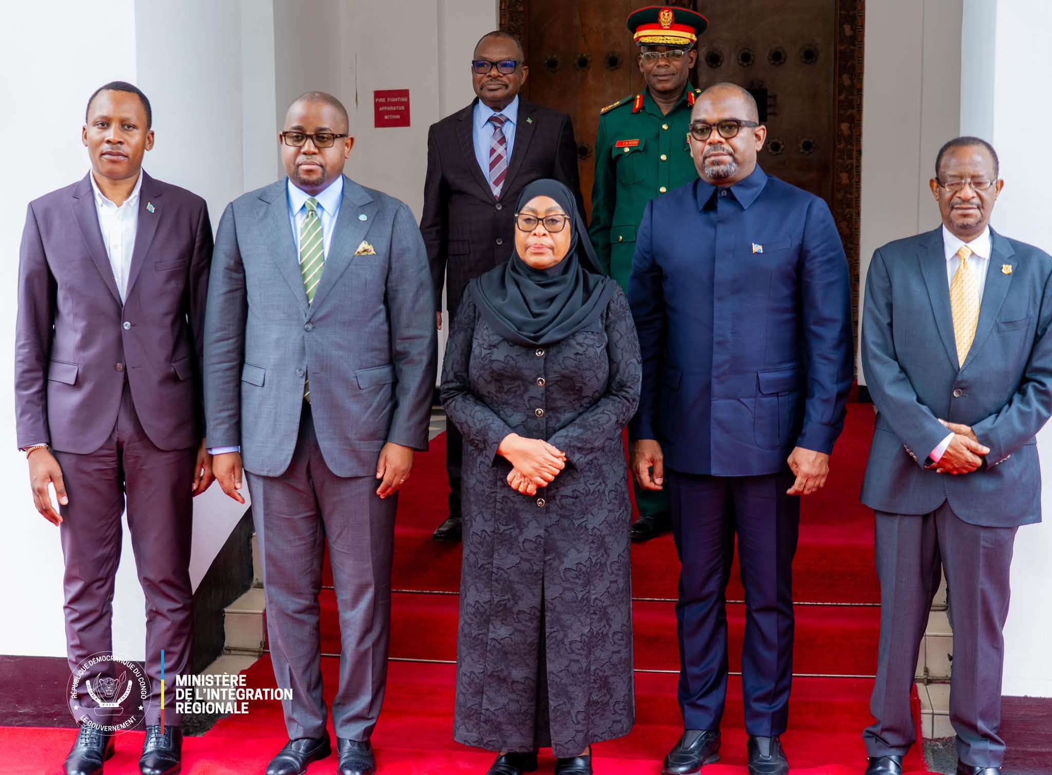 Floribert Anzuluni reçu par Samia Suluhu Hassan à Dar es Salaam pour discuter du processus FDLR.
