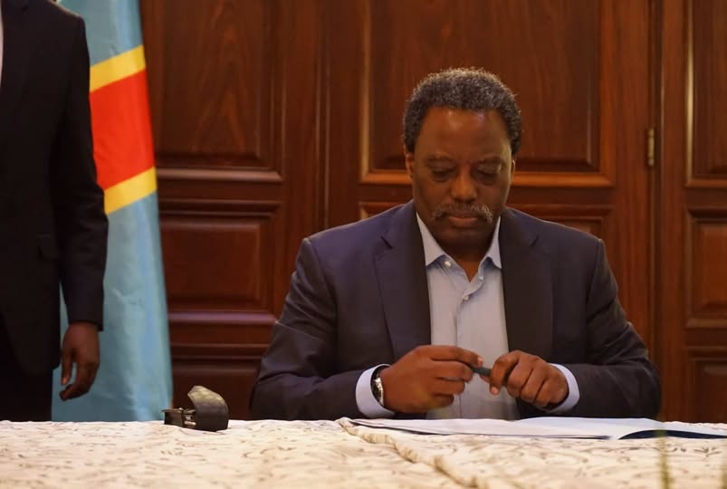 Joseph Kabila et les responsables du Front pour la refondation de la nation en RDC.