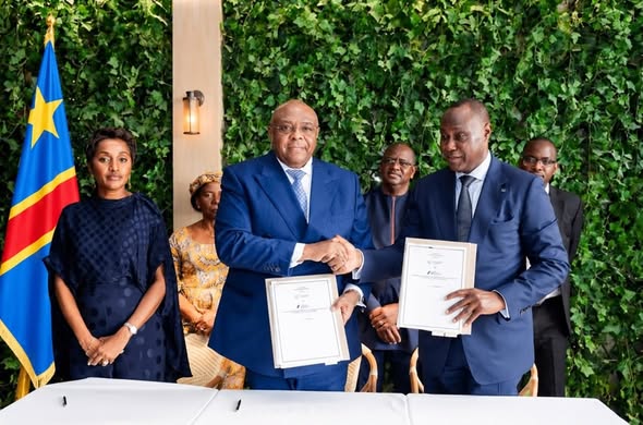 Projet MetroKin à Kinshasa, future ligne ferroviaire entre la Gare centrale et l’aéroport de N’Djili.