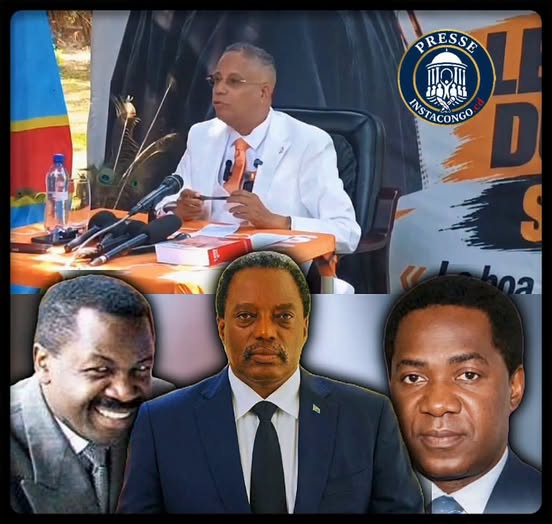 Jean-Claude Muyambo lors de sa déclaration sur les poursuites judiciaires réclamées contre Joseph Kabila.