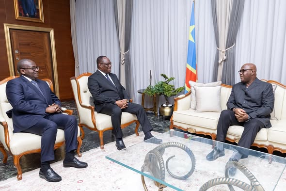 Félix-Antoine Tshisekedi reçoit Téné Birahima Ouattara à Kinshasa le 15 octobre 2026.