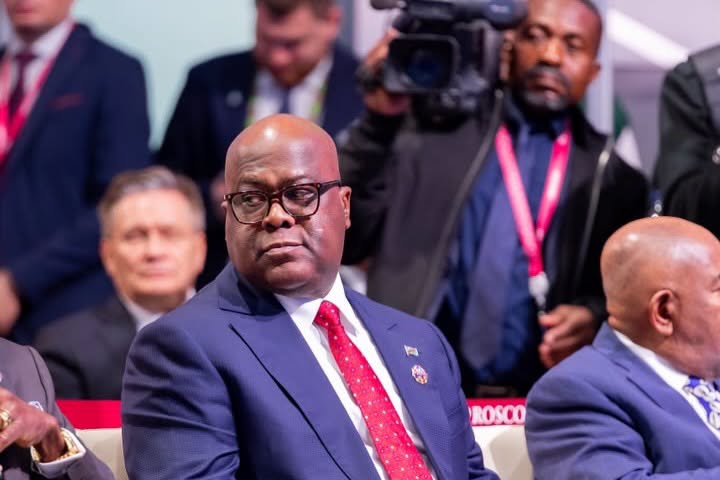 Félix-Antoine Tshisekedi au sommet Russie-Afrique à Moscou.