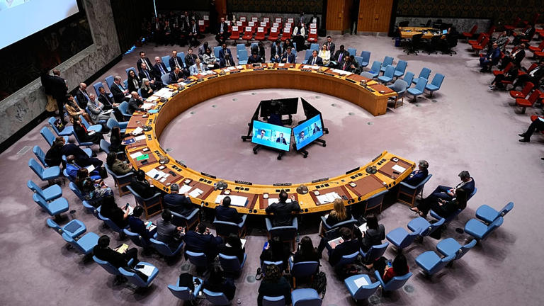 Conseil de sécurité de l’ONU réuni pour examiner la succession du secrétaire général.