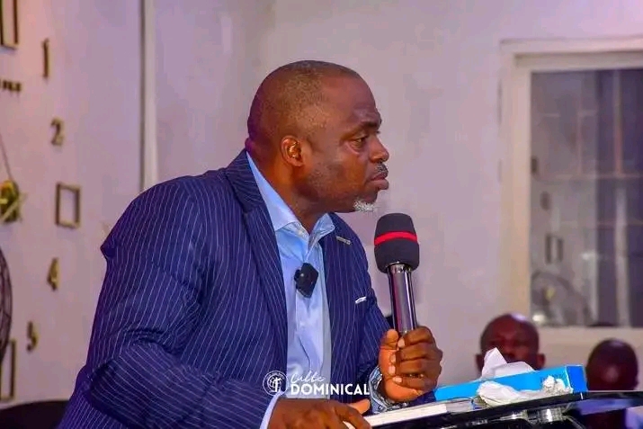 Le pasteur Jean-Claude Issekama lors de la Convention pastorale 2026 à La Borne Kindele