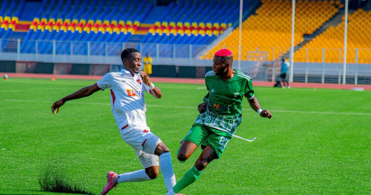 Daring Club Virunga face au Primeiro do Agosto en Coupe de la Confédération.