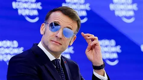 Emmanuel Macron s’exprime à Lusail, au Qatar, le 21 octobre 2026.